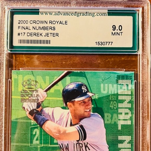 Vintage Derek Jeter Professionally Graded 2000 Crown Royal Baseball Card… - Picture 2 of 3